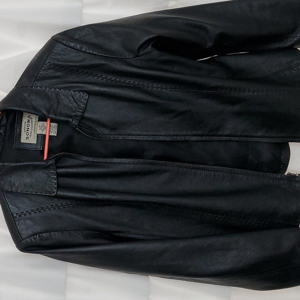 Leather Coat